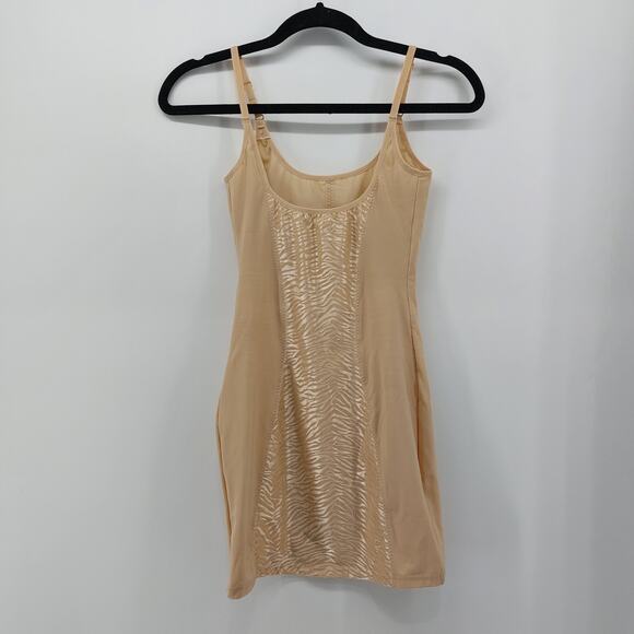 Ekouaer Womens Dress Slip Beige Stretch US Size 6 Full Cami - Picture 11 of 16